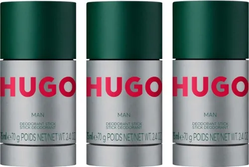 Hugo Boss Hugo Deodorant Stick for Men 75 g x 3