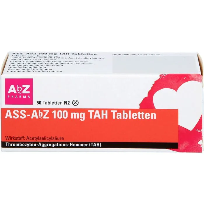 ASS AbZ 100 mg TAH Tabletten 50 St