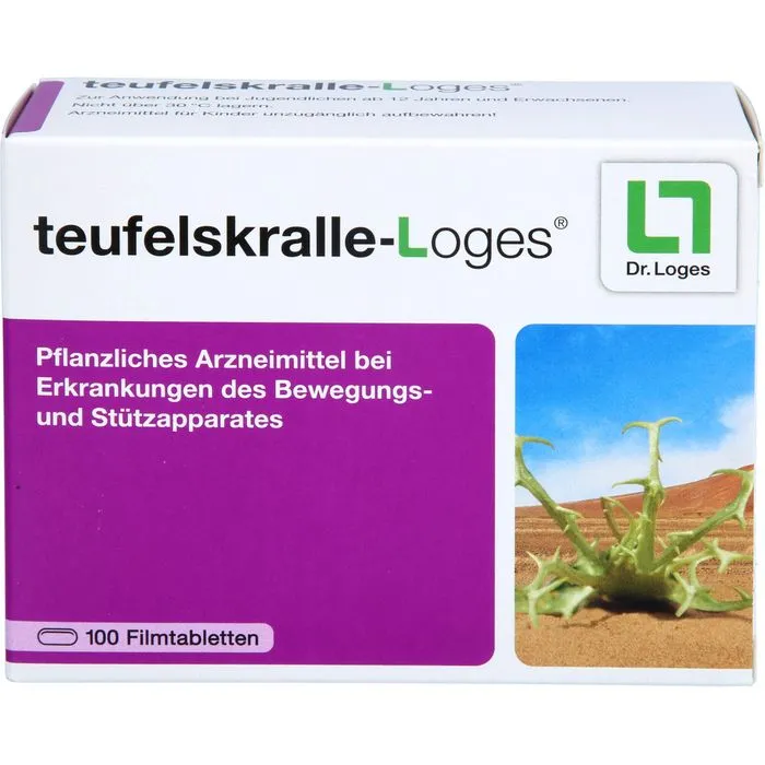 TEUFELSKRALLE-LOGES Filmtabletten 100 St