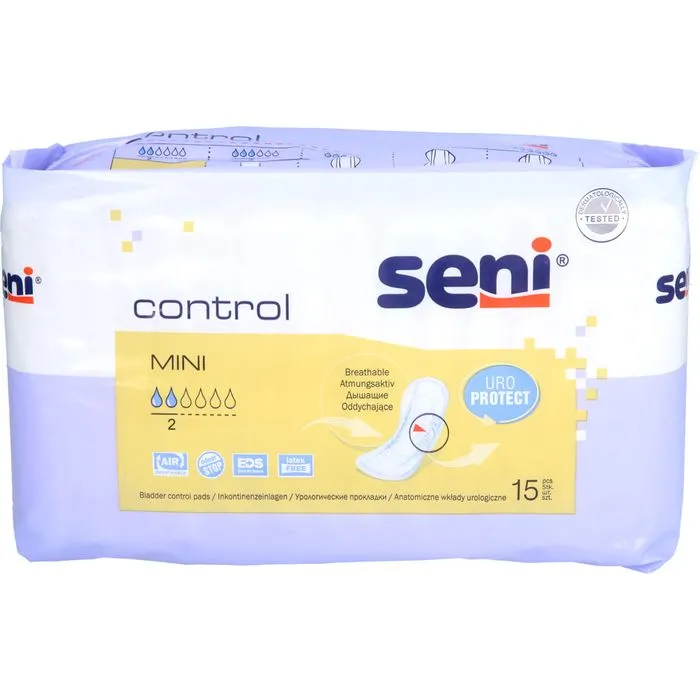 SENI Control Inkontinenzeinlage mini 15 St