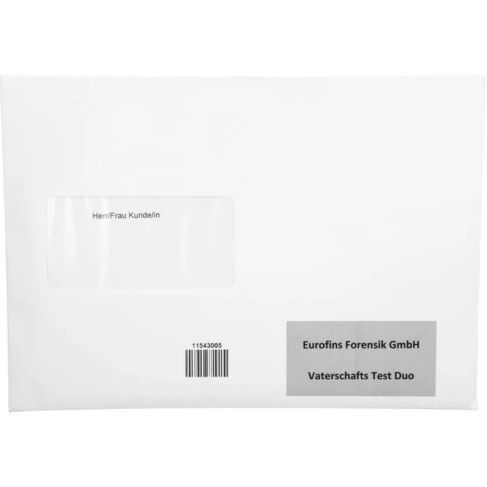 VATERSCHAFTSTEST DUO für Vater & Kind 1 St