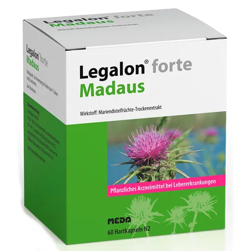 LEGALON forte Madaus Hartkapseln 60 St