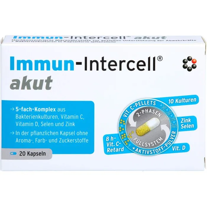 IMMUN-INTERCELL akut Hartk.m.veränd.Wst.-Frs. 20 Stück