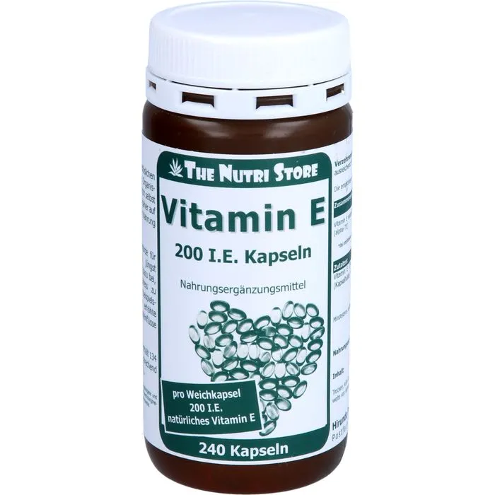 VITAMIN E 200 I.E. Kapseln 240 Stück