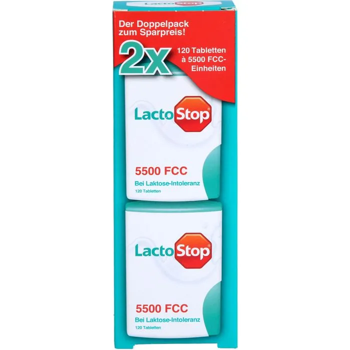 LACTOSTOP 5.500 FCC Tabletten Klickspender Dop.Pa. 240 Stück