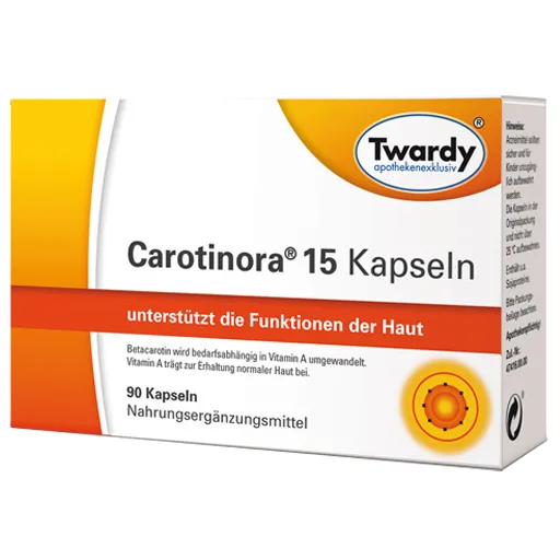 CAROTINORA 15 Kapseln 90 St