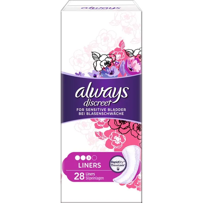 ALWAYS discreet Inkontinenz Liner Slipeinlagen 28 St