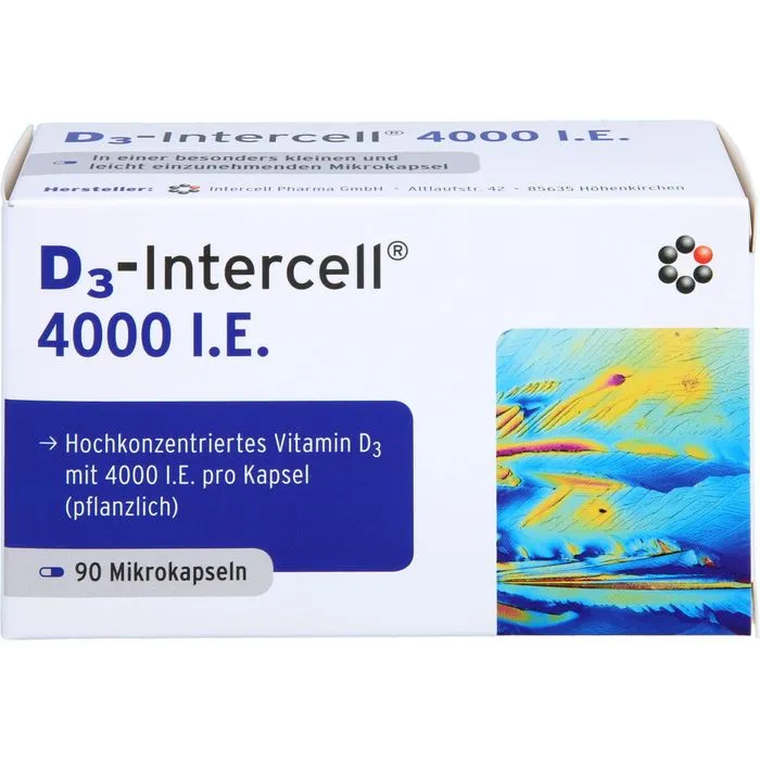 D3-INTERCELL 4.000 I.E. Kapseln 90 Stück