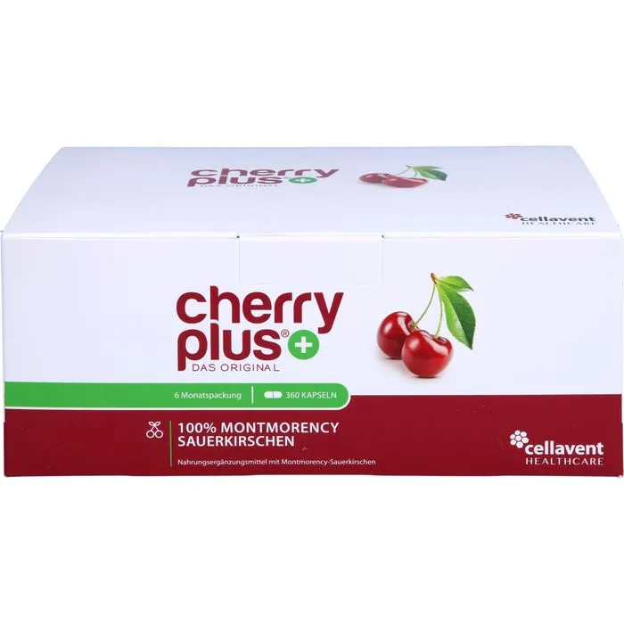 CHERRY PLUS Das Original Montmorency Sauerk.-Kaps. 360 Stück