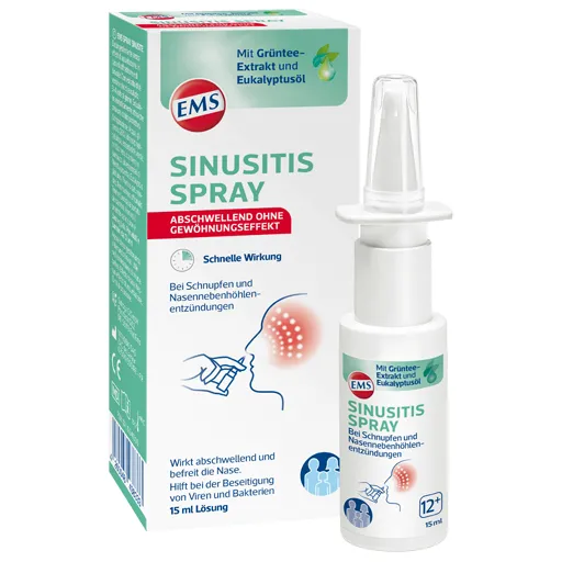 EMSER Sinusitis Spray mit Eukalyptusöl 15 ml