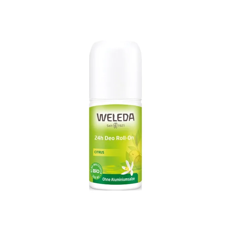 WELEDA Citrus 24h Deo Roll-On, 50 ml Lösung