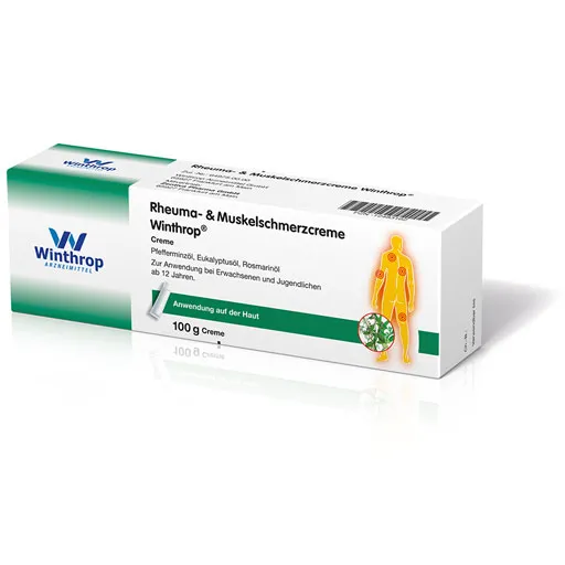 RHEUMA- & Muskelschmerzcreme Winthrop 100 g