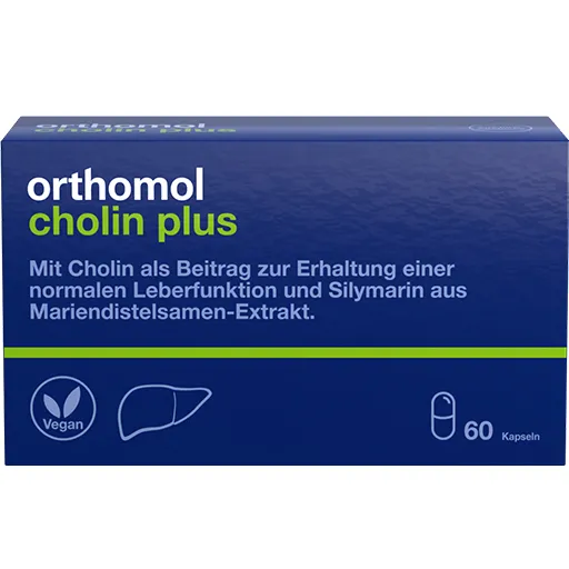 ORTHOMOL Cholin Plus Kapseln 60 St