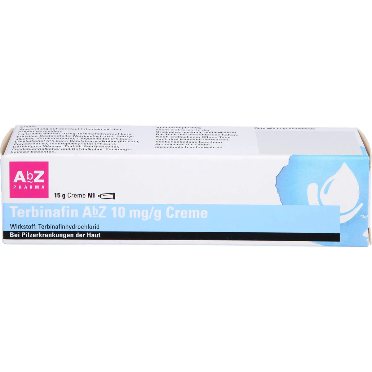 Terbinafin AbZ 10 mg/g Creme, 15 g Creme