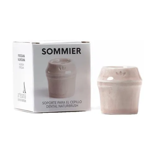 Naturbrush Rosa Sommier Bürstenhalter