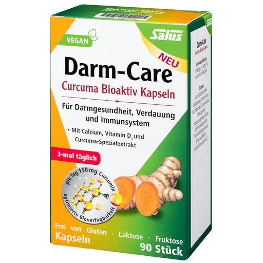 DARM-CARE Curcuma Bioaktiv Kapseln Salus 90 St