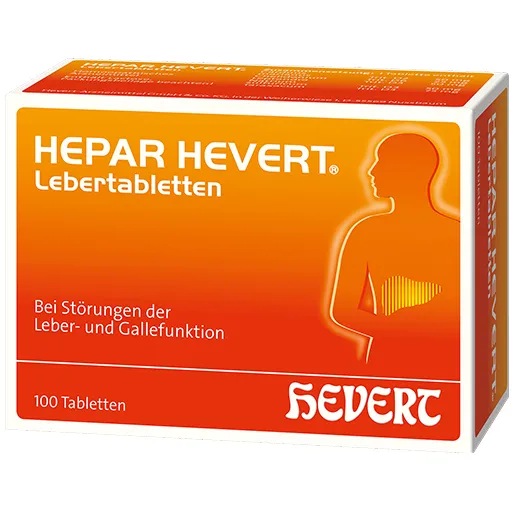 HEPAR HEVERT Lebertabletten 100 St