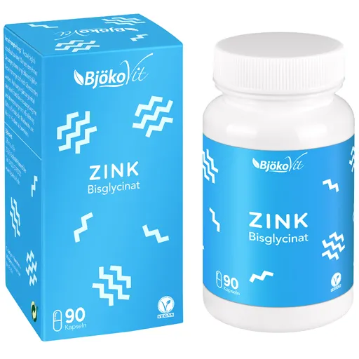 ZINK BISGLYCINAT 25 mg vegan Kapseln 90 St