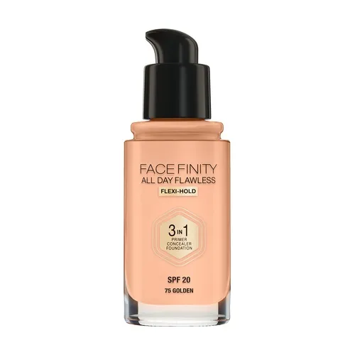 Max Factor Facefinity den ganzen Tag makellos 3-in1 Foundation # 75 golden