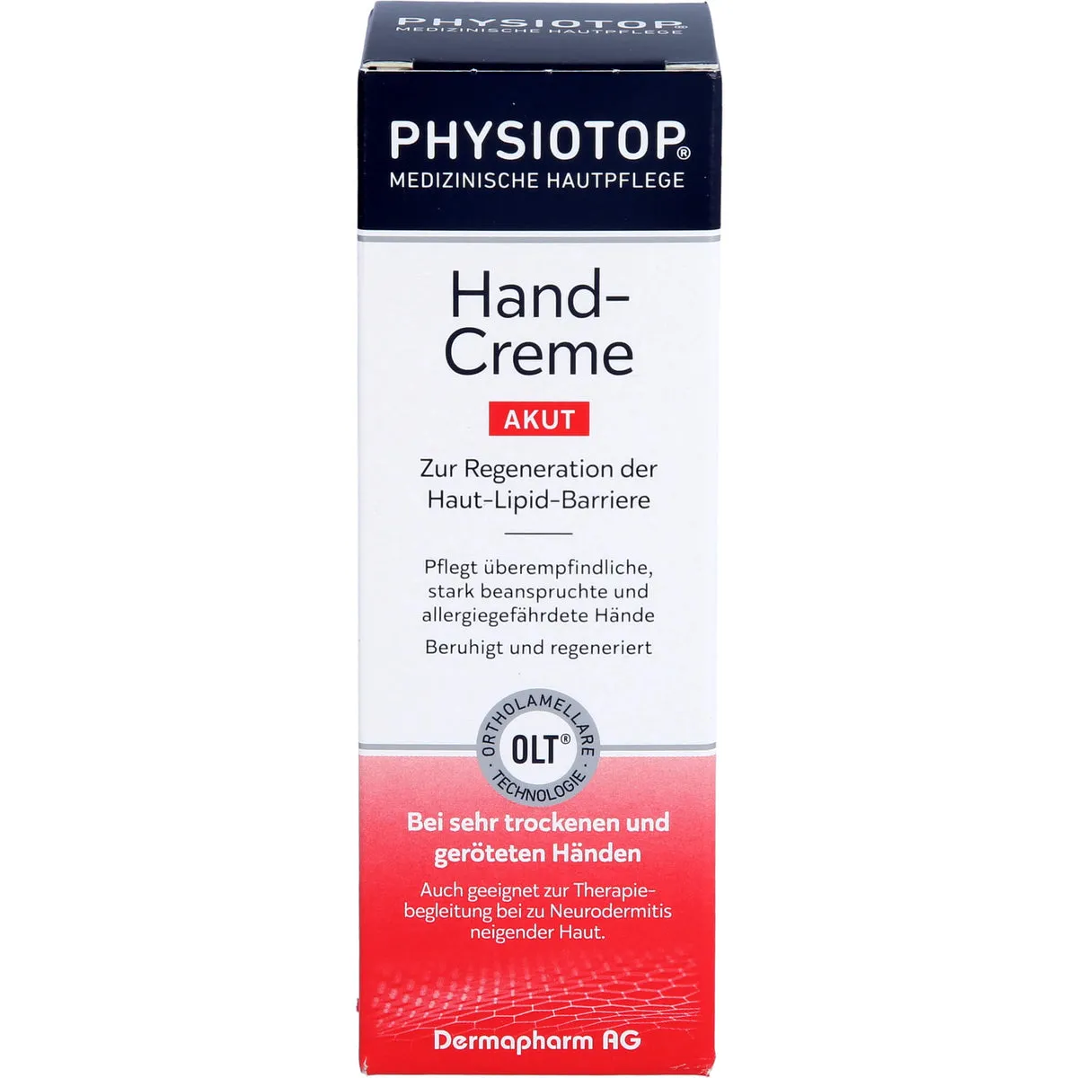 PHYSIOTOP akut Handcreme, 50 ml Creme
