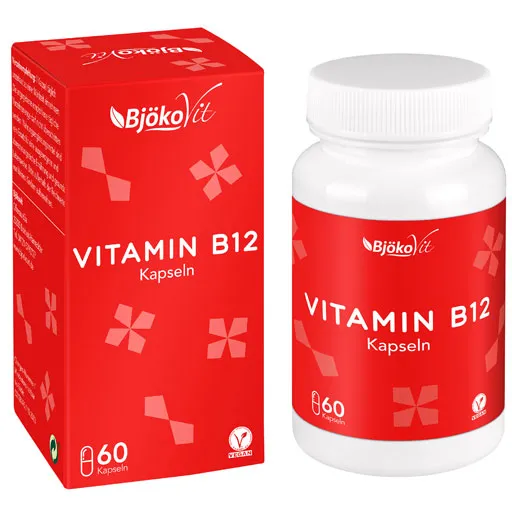 VITAMIN B12 VEGAN Kapseln 1000 µg Methylcobalamin 60 St