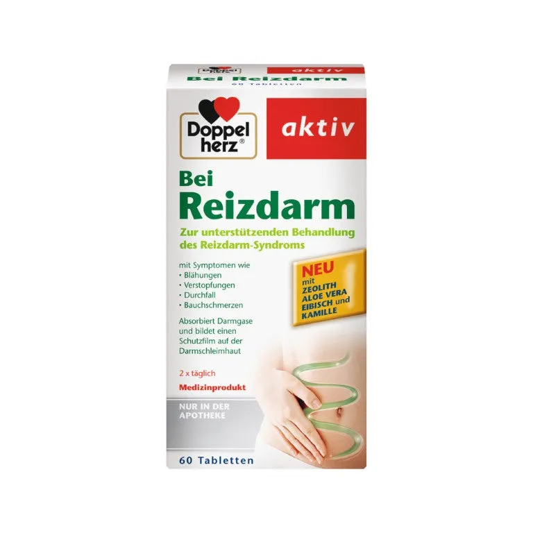 Doppelherz aktiv bei Reizdarm Tabletten, 60 St. Tabletten
