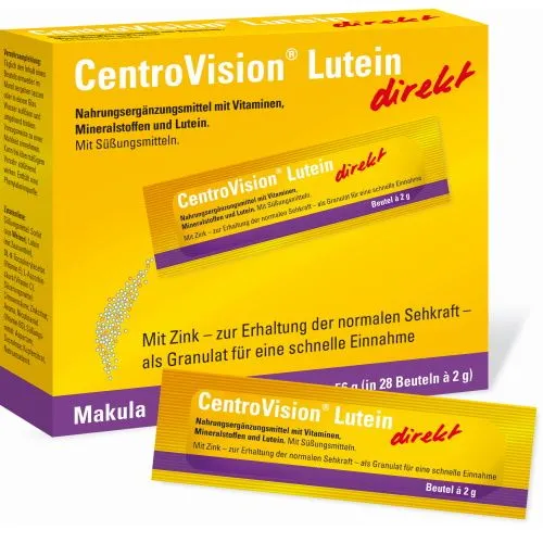 CENTROVISION Lutein direkt Granulat 28 St