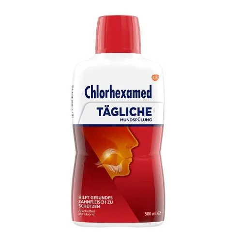 CHLORHEXAMED tägliche Mundspülung 0,06% 500 ml