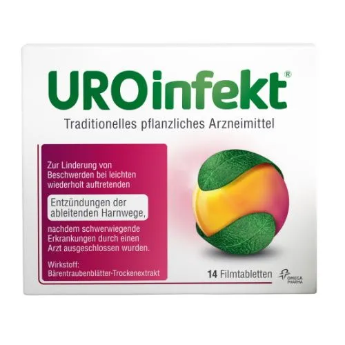UROINFEKT 864 mg Filmtabletten 14 St