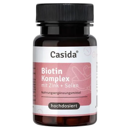 BIOTIN KOMPLEX 10 mg hochdosiert+Zink+Selen Tabl. 180 St