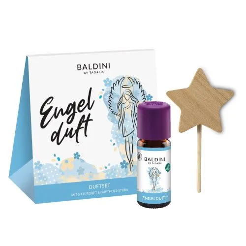 BALDINI Engelduft Duftset 10 ml Öl & Holzstern 1 P