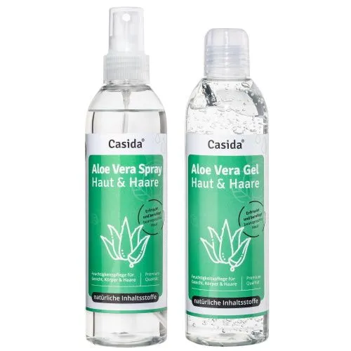 ALOE VERA GEL+Aloe Vera Spray Set 2X200 ml