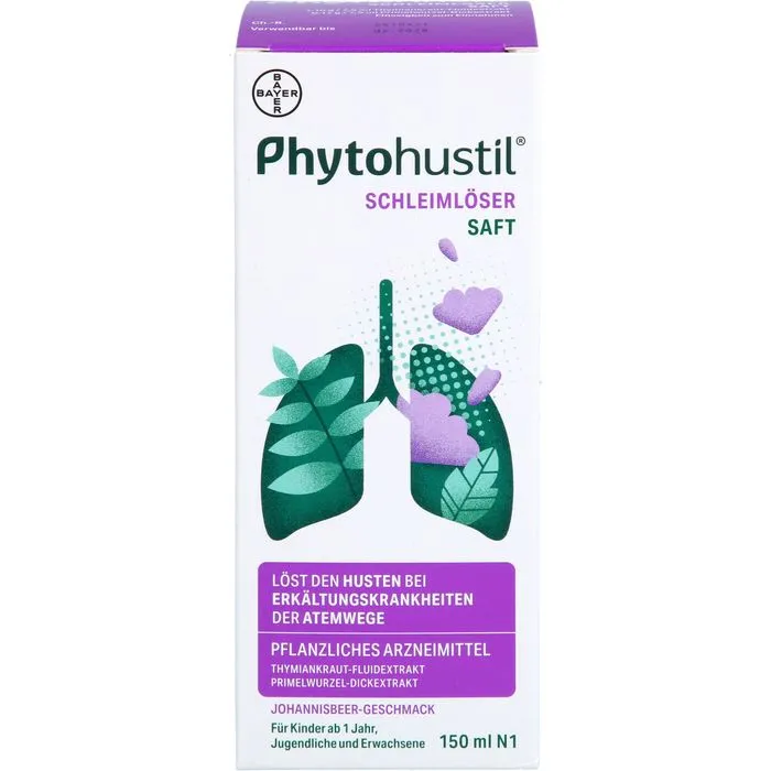 PHYTOHUSTIL Schleimlöser Saft 150 ml