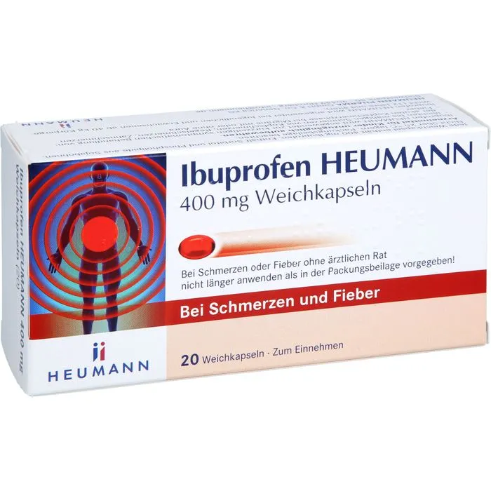 IBUPROFEN HEUMANN 400 mg Weichkapseln 20 St
