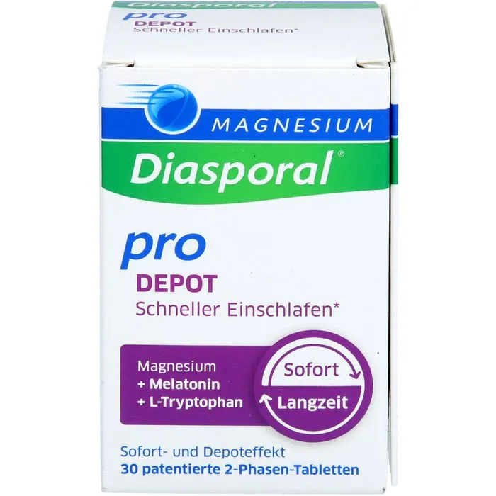 MAGNESIUM DIASPORAL pro DEPOT Schneller Einschlaf. 30 Stück