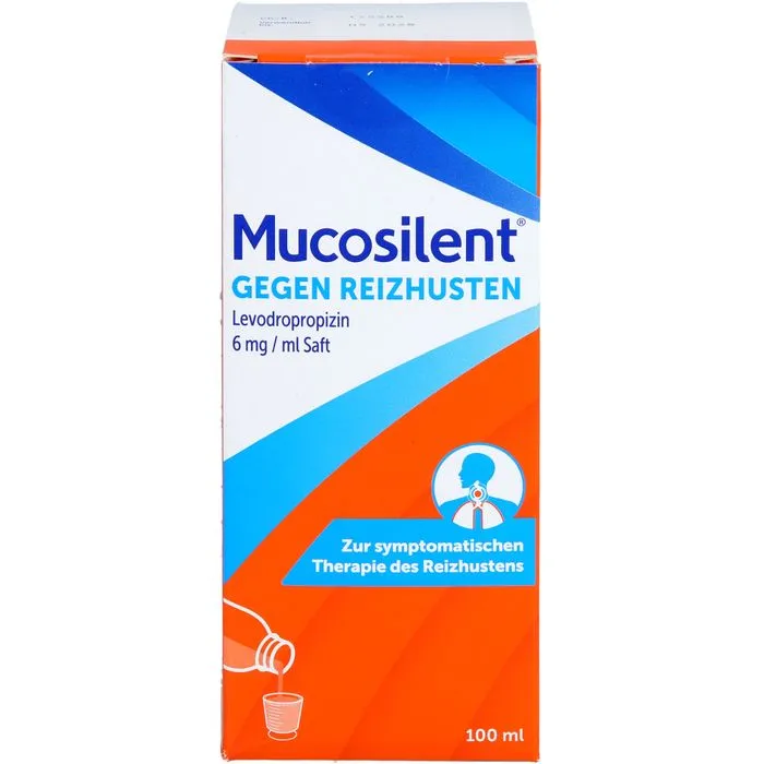 MUCOSILENT gg.Reizhust.Levodropropizin 6mg/ml Saft 100 ml