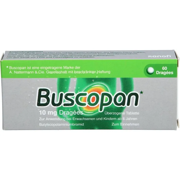 BUSCOPAN 10 mg Dragees 60 St