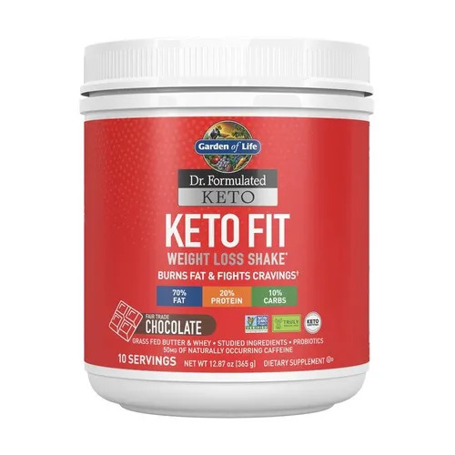 Garden of Life Dr. formulierte Keto Fit, Schokolade