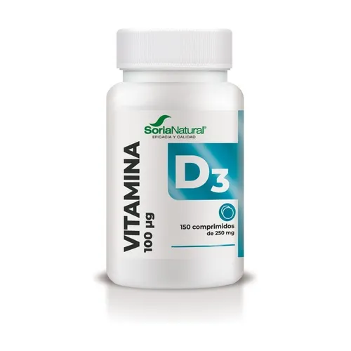 Soria Natural Vitamin D3 mit verzögerter Freisetzung