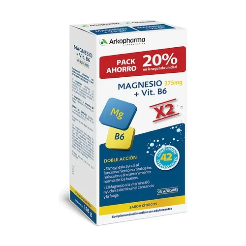 Arkopharma Arkovital Magnesium 375 Mg + B6 Packung