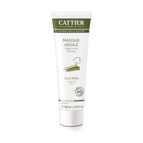 Cattier Bio-Maske aus grünem Ton