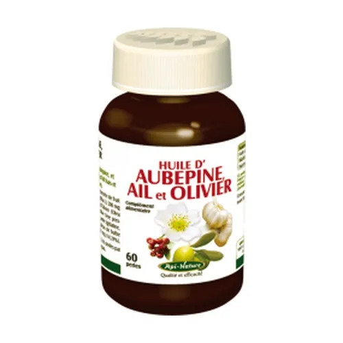 Actioleos Weißdornöl, Knoblauch, Olivenbaum