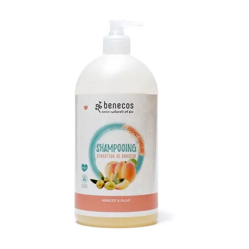 Benecos Shampoo in Familiengröße / Aprikose & Olive