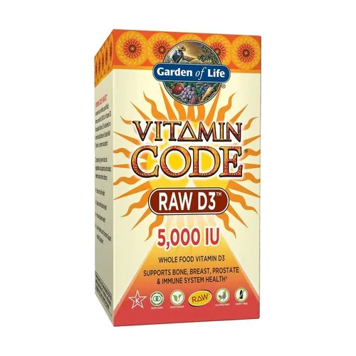Garden of Life Vitamin Code roh D3 5000 iu
