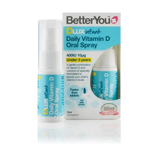 Better You Dlux Säugling täglich Vitamin D Mundspray
