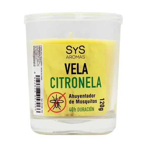Laboratorio SYS Citronella Glaskerze 40h