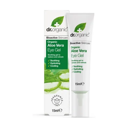 Dr. Organic Aloe Vera Augengel