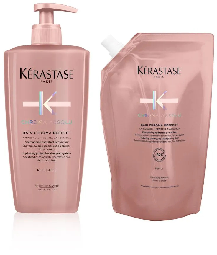 Kérastase Chroma Absolu Bain Chroma Respect Refill Bundle