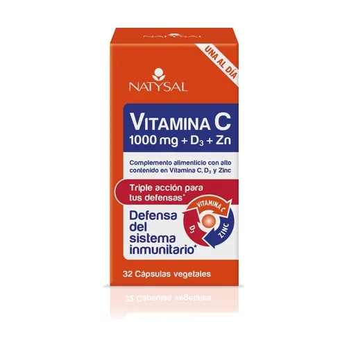 Natysal Vitamin C 1000 mg Dreifache Wirkung