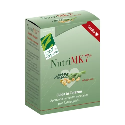 100% Natural Nutri Mk7 Cardio 90 mcg